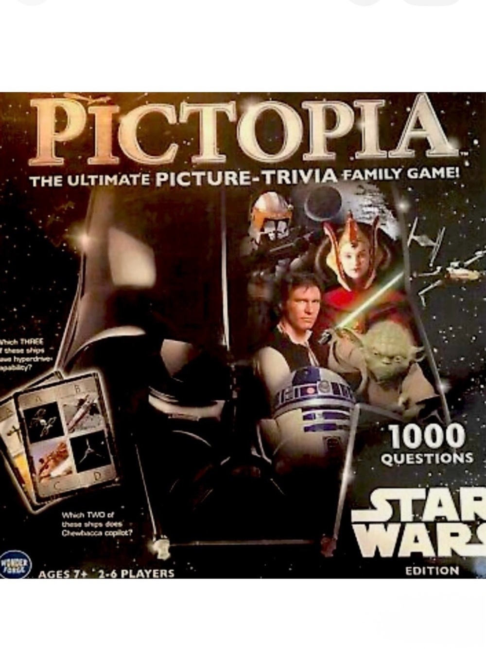 PICTOPIA Star Wars Trivia Game